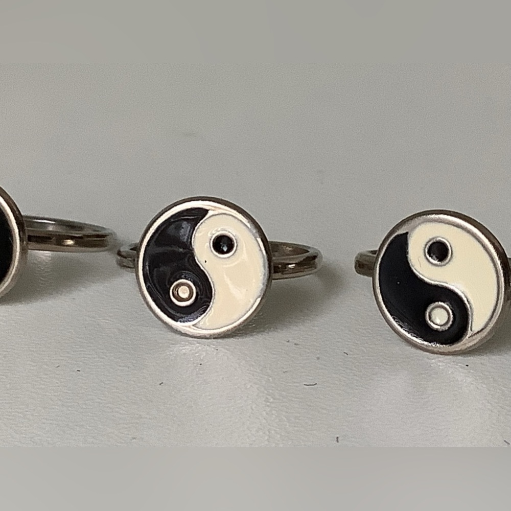 NEW adjustable Yin Yang ring
